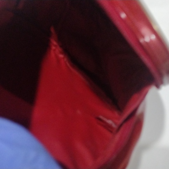 Vintage Christian Dior Red & Gold Parfums Toiletry Bag F096175300 Cosmetic Pouch - Picture 9 of 12